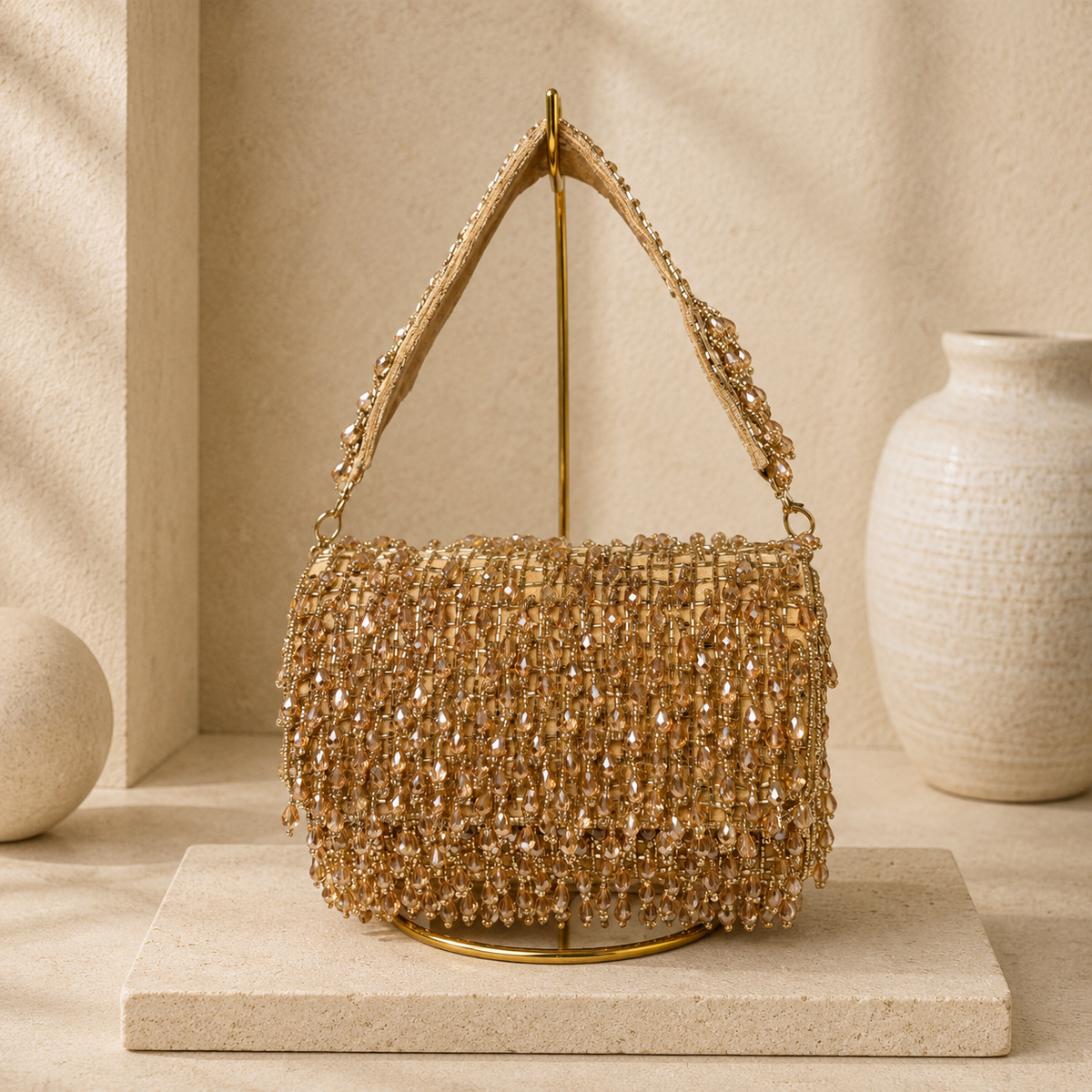 Beaded Cocktail Handbag