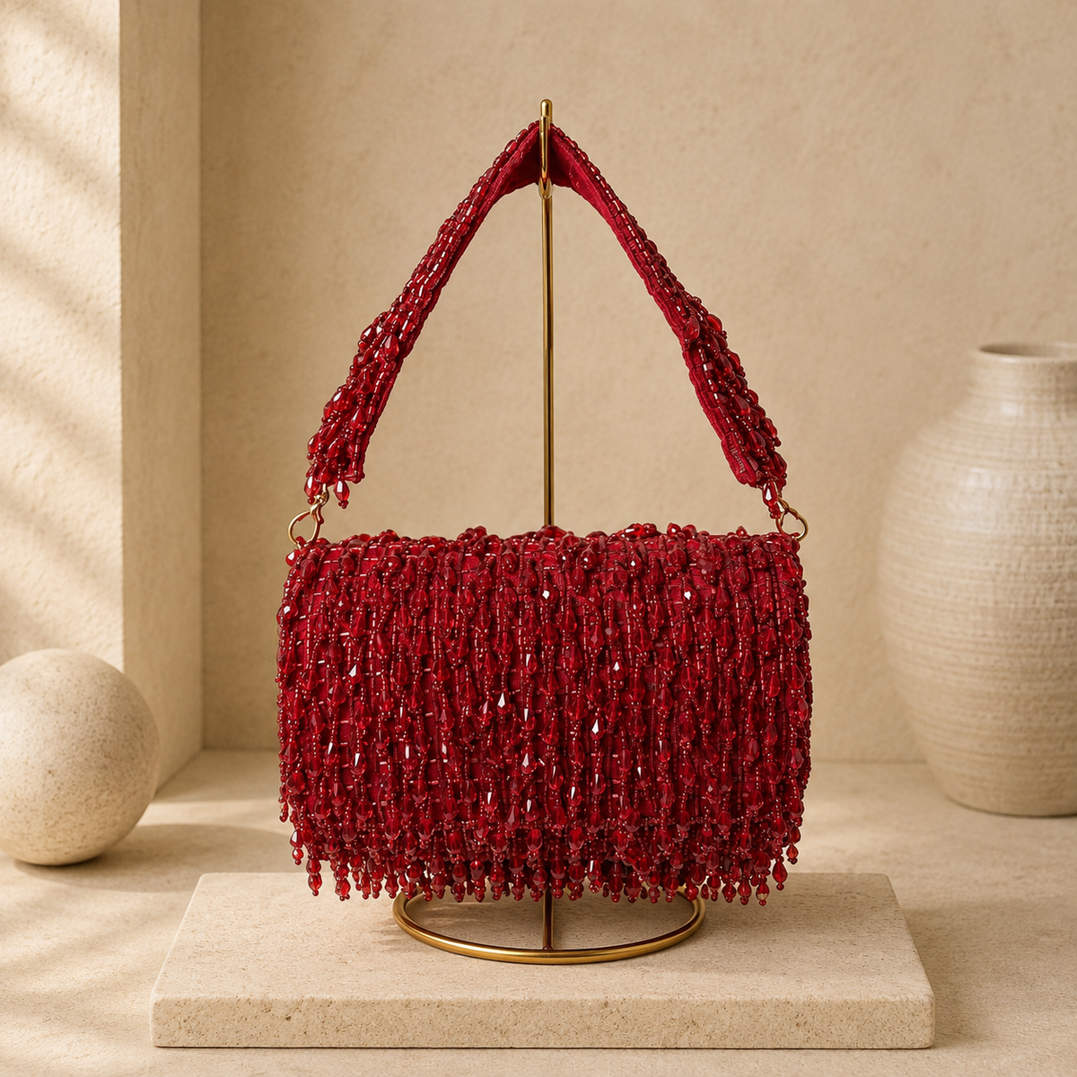 Beaded Cocktail Handbag