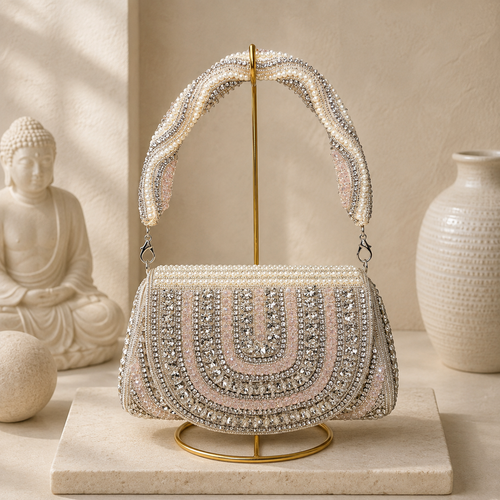 Crystal Arc Cocktail Handbag