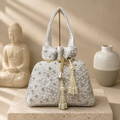 Pearl Crystal Potli Bag