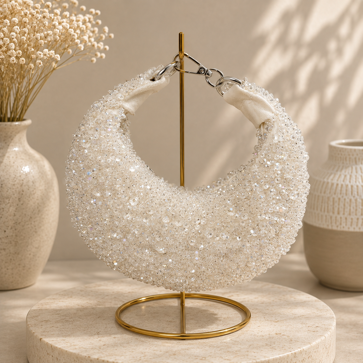 Moon Bag White | color:white